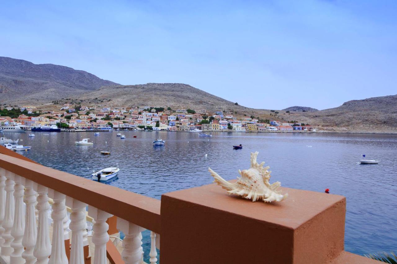 Villa Skiadeni Халки Экстерьер фото